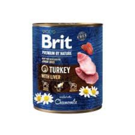 Picture of Brit Premium Turkey with Liver 800g | Adult Dogs
